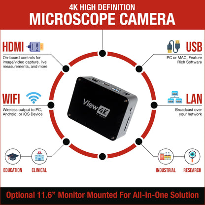 4K HDMI Wi-Fi USB Microscope Camera image 4