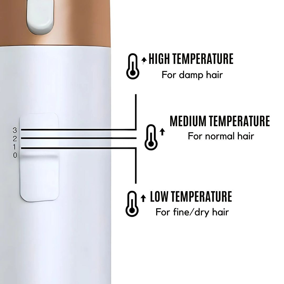 5-in-1 Hair Styler with Air Technology for Easy Styling