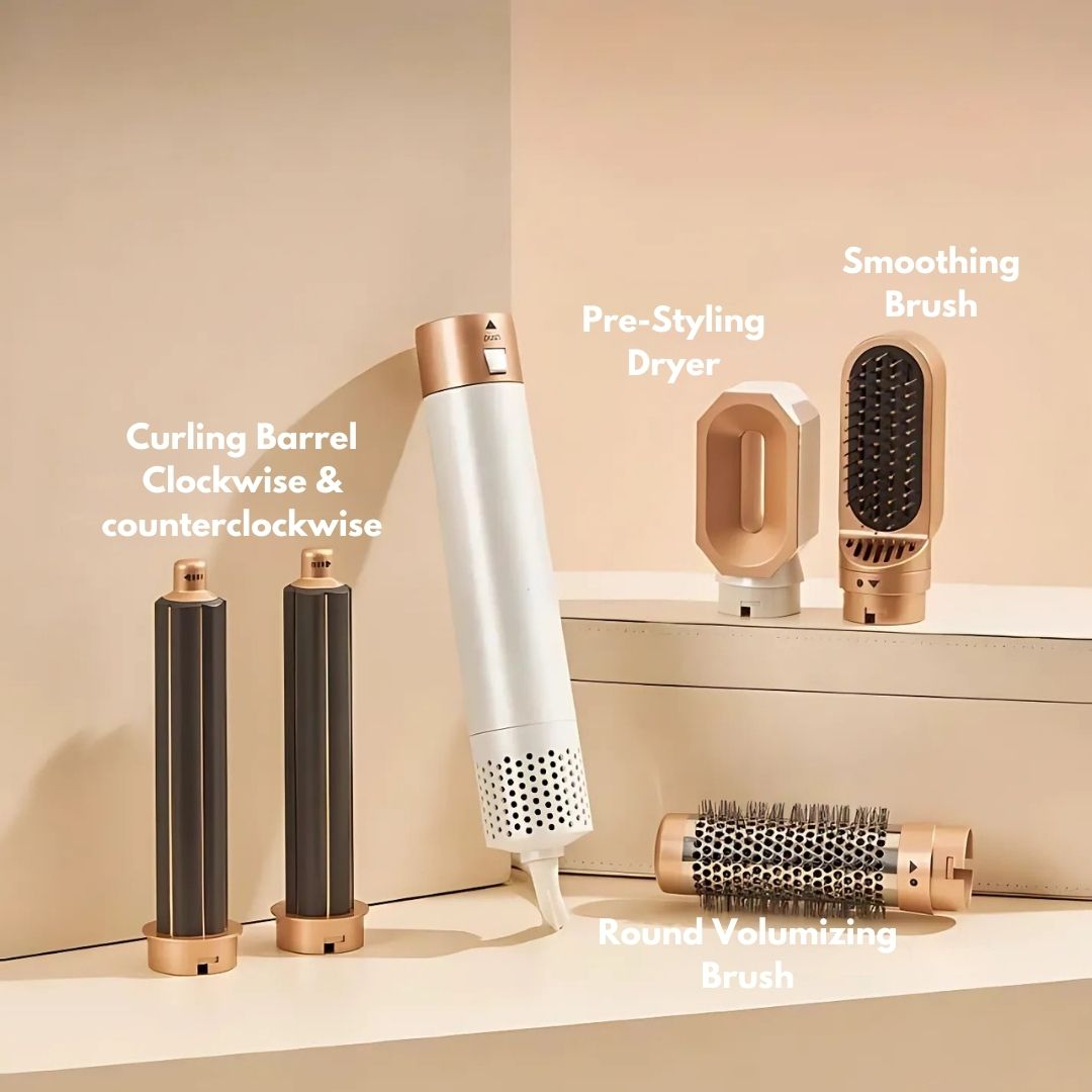 5-in-1 Hair Styler with Air Technology for Easy Styling