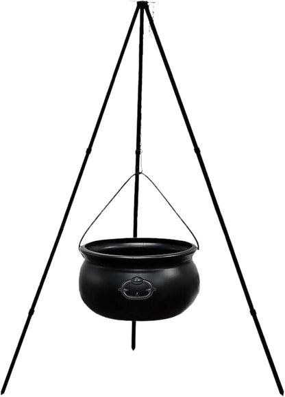 Halloween Witch Cauldron Decor - Lighted Candy Bowl