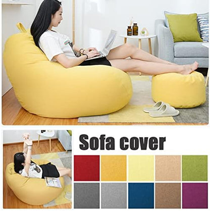Large Bean Bag Cover – 80 × 90 cm / 100 × 120 cm, Filling Not Included