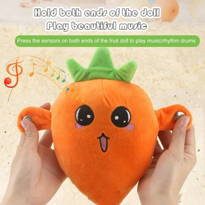 Interactive Music Fruit  Plush Toy