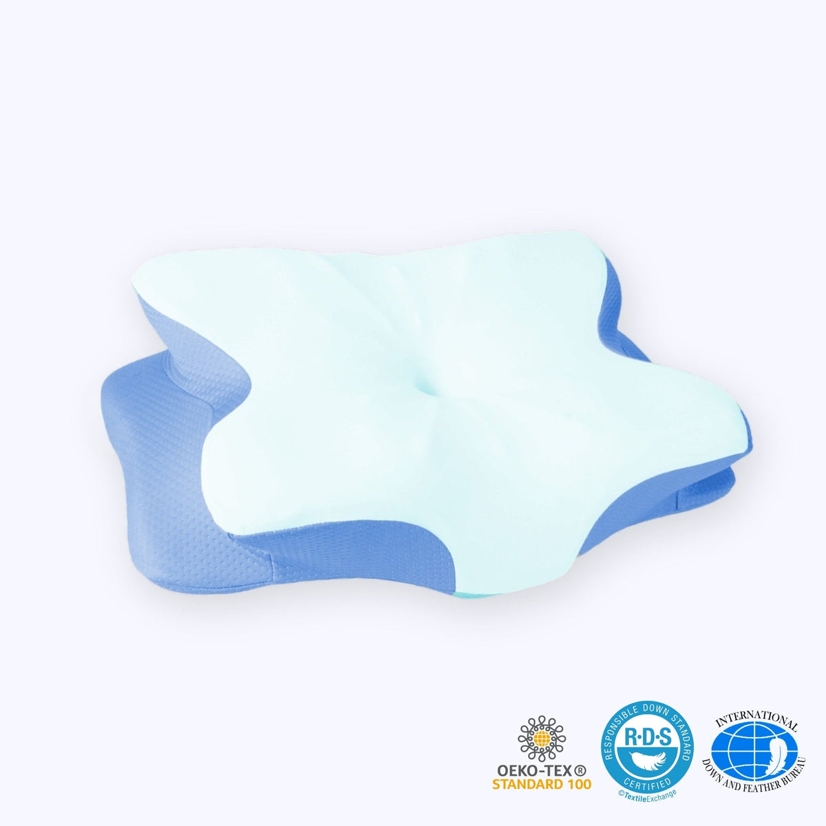 Contoured Memory Foam Pillow with Cooling Cover