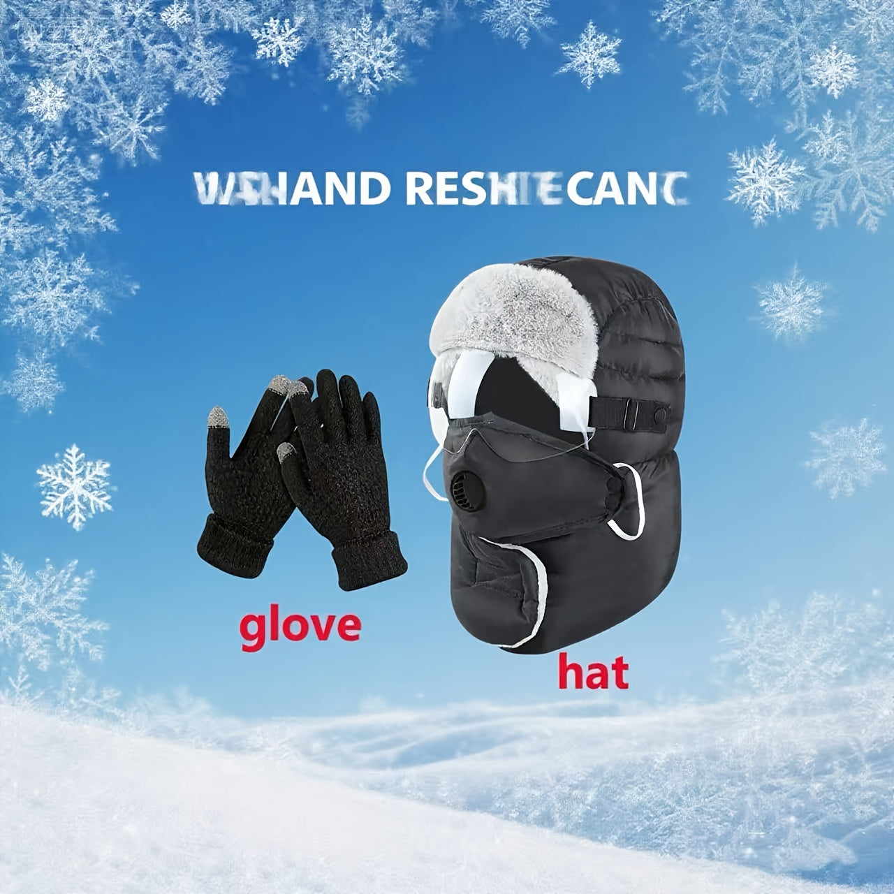 Winter Cycling Mask for Cold Weather Wind Protection