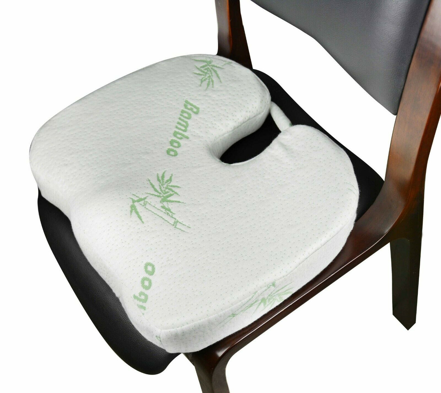 Back & Seat Cushion – Memory Foam Lumbar Support for Chairs