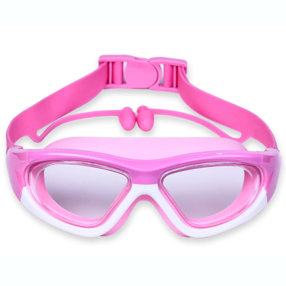 Children's swimming goggles with large frame – anti-fog