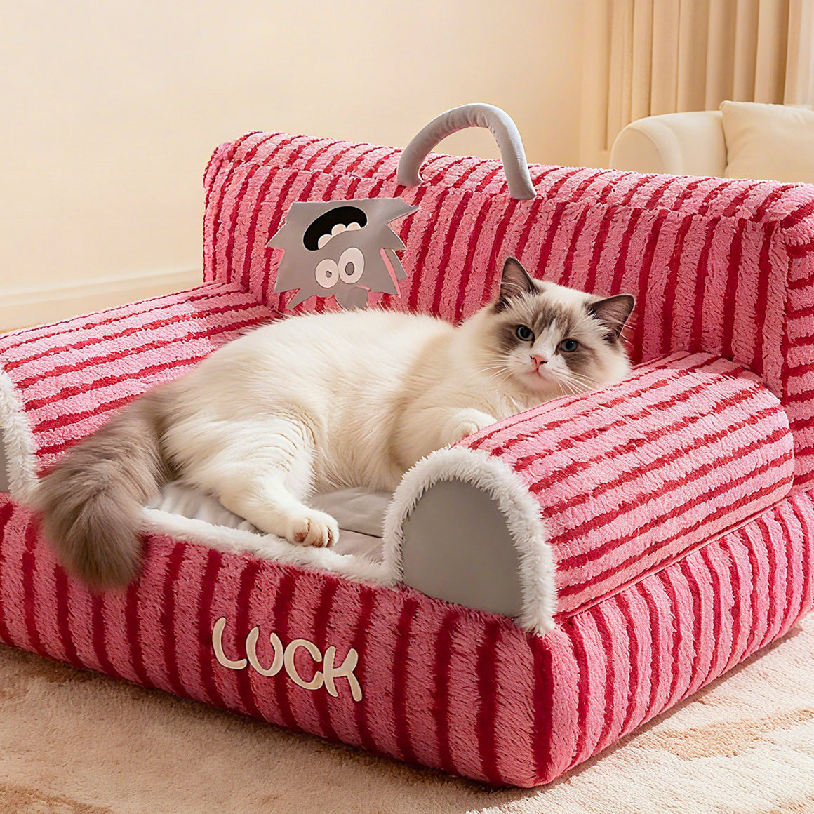 Fluffy Pet Sofa Bed – image 12