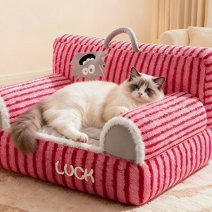 Fluffy Pet Sofa Bed – image 12