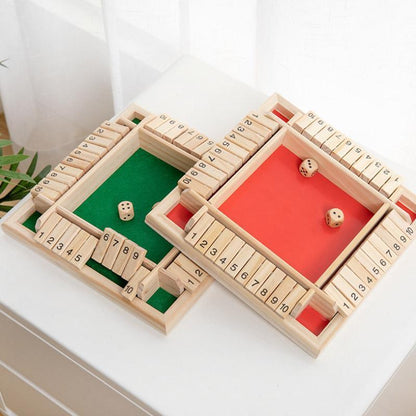 Wooden Number Board Game – 2–4 Player Family Maths Game – image 5