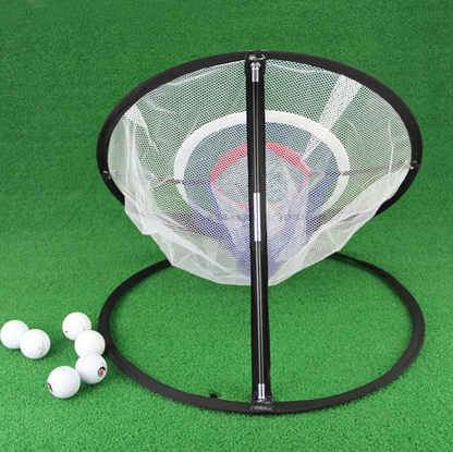 Pop Up Golf Chipping Net - Portable, Foldable, Indoor/Outdoor Practice Aid