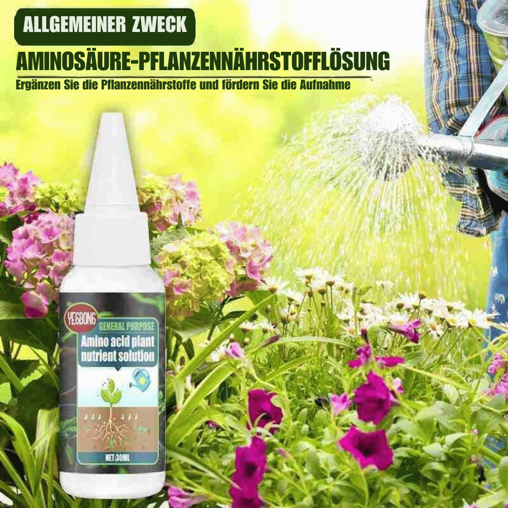Liquid plant fertilizer 30 ml for flowers and growth