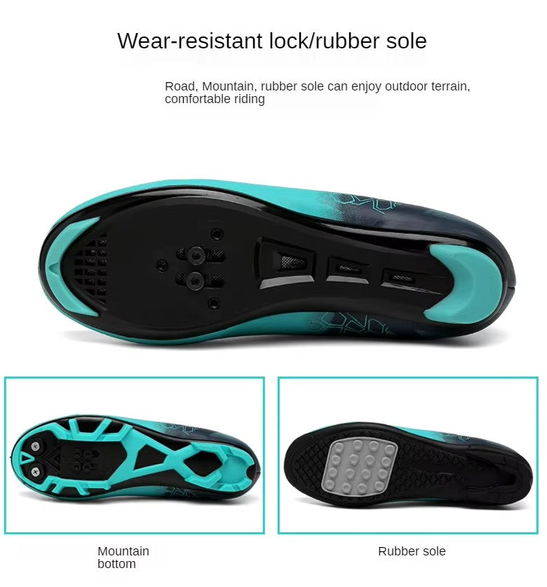 Clipless Cycling Shoes – Automatic Swivel Pedal Lock