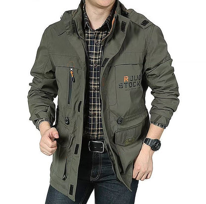 Men's Lightweight Bomber Jacket - Breathable Windbreaker