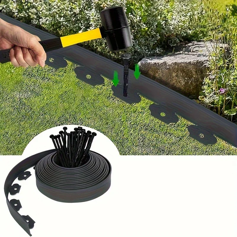 Plastic Lawn Edging Border – Easy Landscape Divider