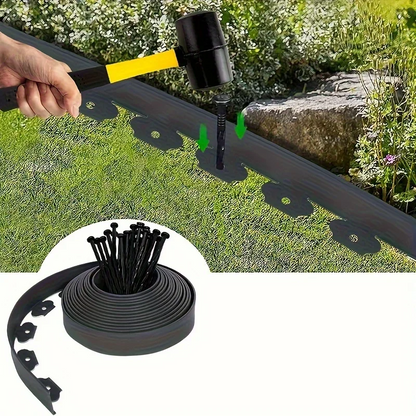 Plastic Lawn Edging Border – Easy Landscape Divider