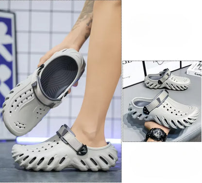 Men's EVA Clogs – Anti-Slip Cushioned Summer Slip-Ons