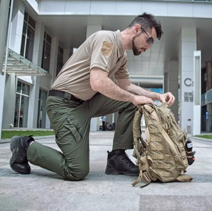 Men's Waterproof Tactical Hiking Trousers - Survival Gear