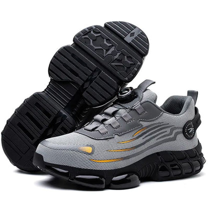 Steel toe Safety Shoes - Anti-Smash, Anti-Puncture, Indestructible Work Shoes