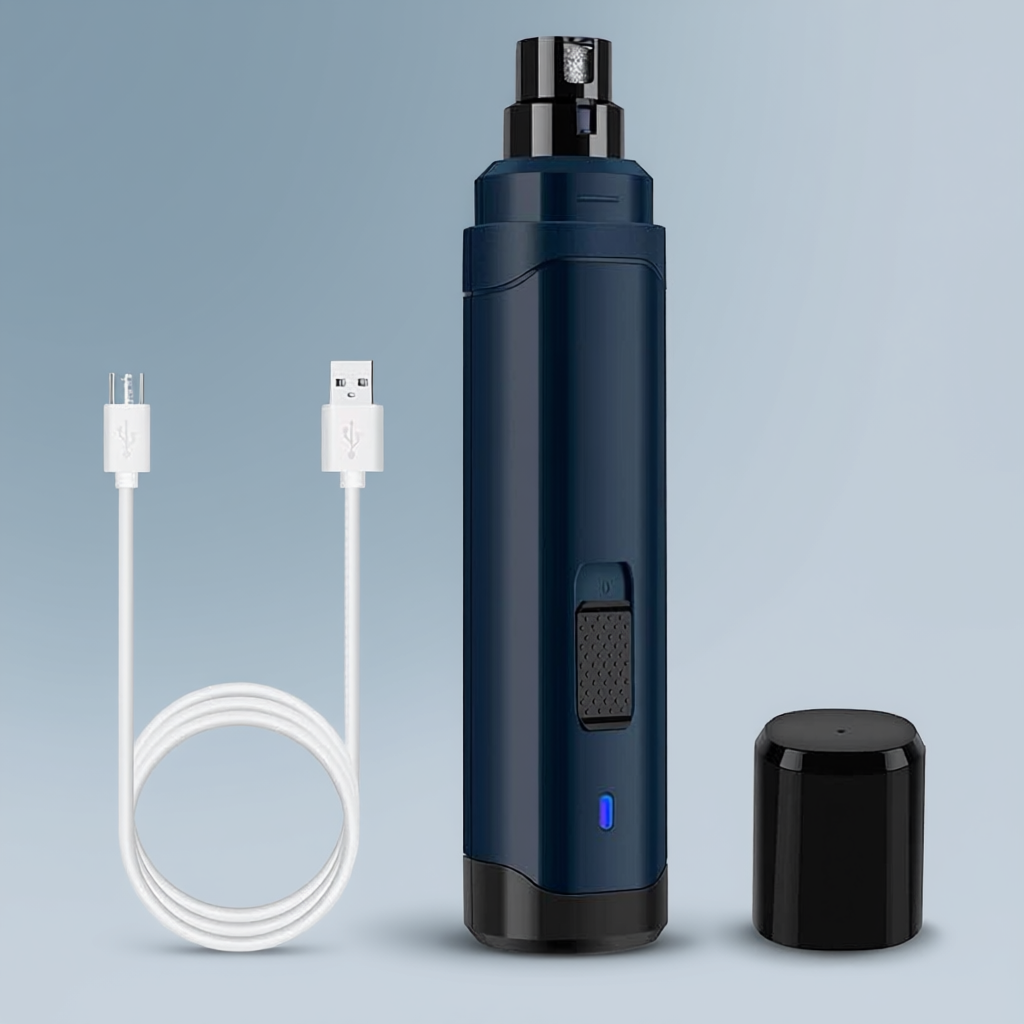 Electric Pet Nail Grinder – 2-Speed Dog & Cat Trimmer