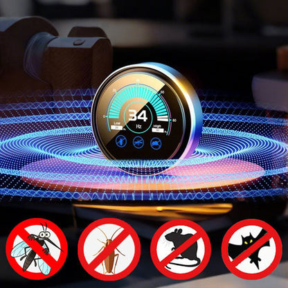Ultrasound pest control with 360° protection