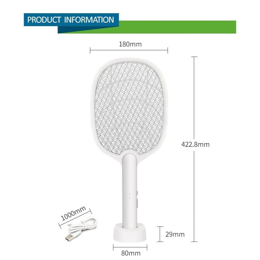 Electric Fly Swatter – Rechargeable Bug Zapper