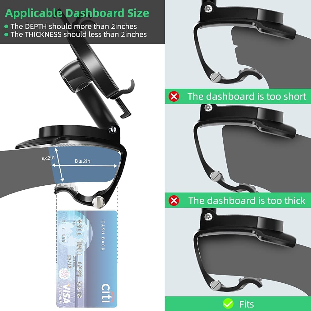 Universal 360° Car Phone Mount Holder