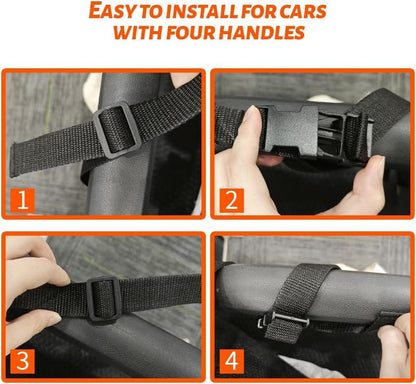 Elastic Interior Cargo Net for Car Storage