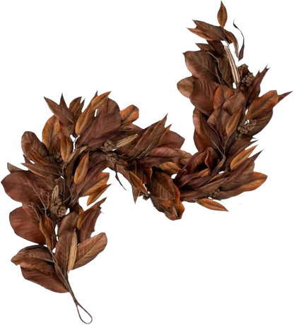 Magnolia Leaf Garland Autumn Indoor Outdoor Decor