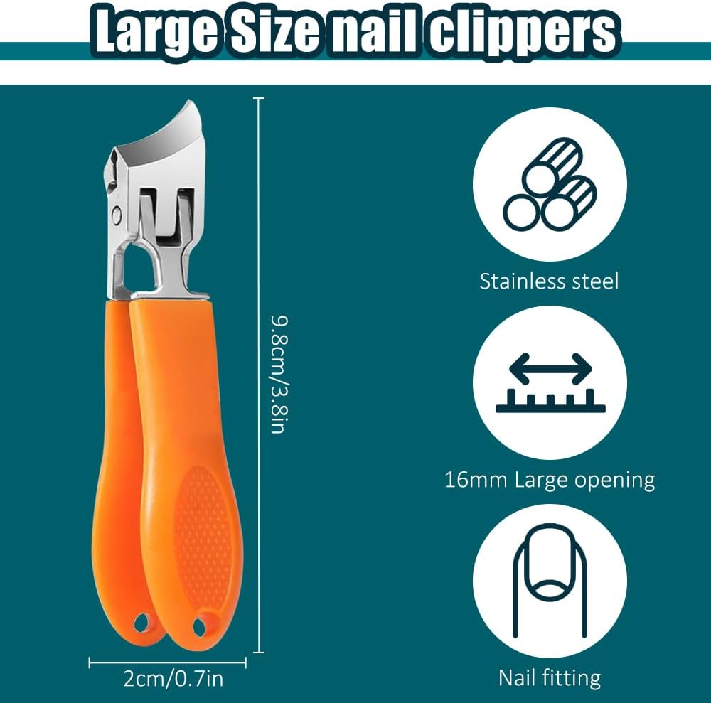 Extra Large Nail Clippers for Thick Hard Nails