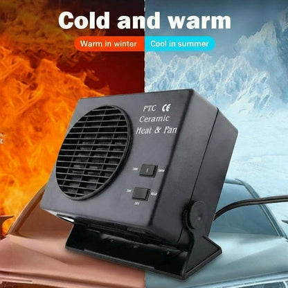 12V Ceramic Car Heater Fan – Portable Defroster