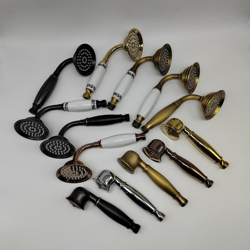 Brass Handheld Shower Head with Hose Wall Mounted