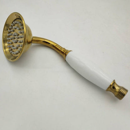 Brass Handheld Shower Head with Hose Wall Mounted