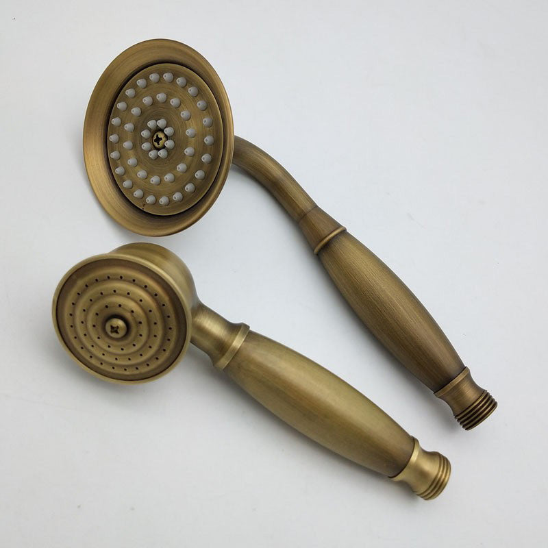 Brass Handheld Shower Head with Hose Wall Mounted