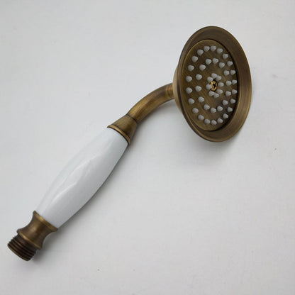 Brass Handheld Shower Head with Hose Wall Mounted