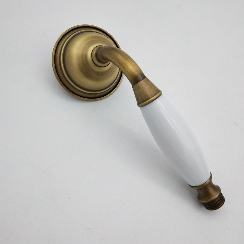 Brass Handheld Shower Head with Hose Wall Mounted