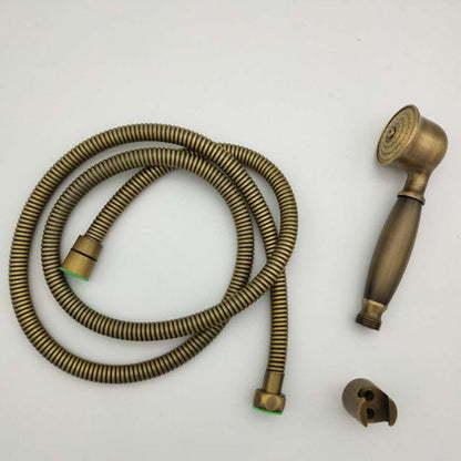 Brass Handheld Shower Head with Hose Wall Mounted