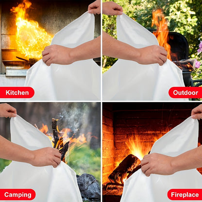 Fireproof Blanket – Reusable Emergency Fire Safety