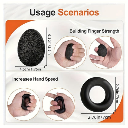 Adjustable Grip Trainer Kit – Strengthen Hands & Forearms