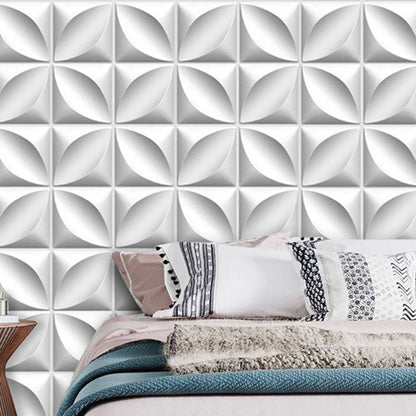 Peel and Stick Wall Cladding Textured Panel Tiles