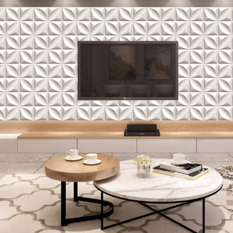 Peel and Stick Wall Cladding Textured Panel Tiles