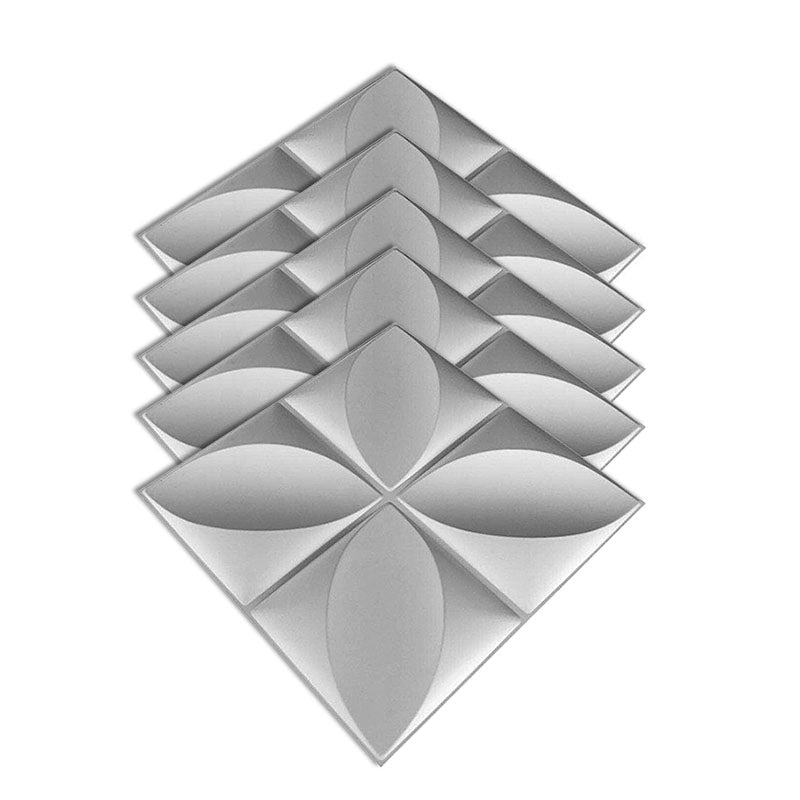Peel and Stick Wall Cladding Textured Panel Tiles