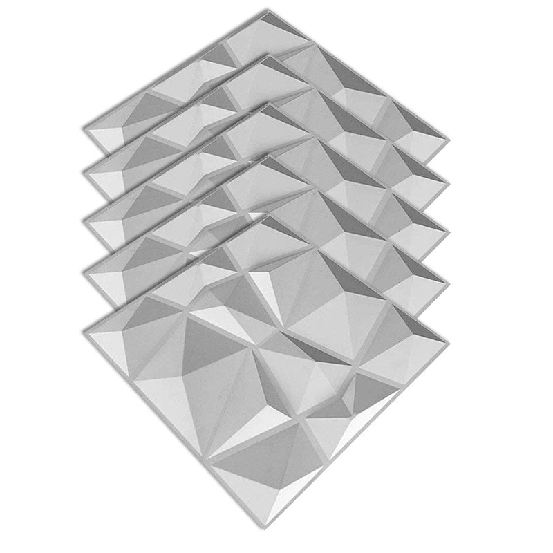 Peel and Stick Wall Cladding Textured Panel Tiles