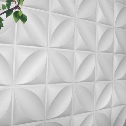 Peel and Stick Wall Cladding Textured Panel Tiles