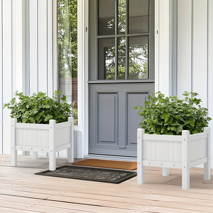 Square Outdoor Planter Box – Weatherproof Garden Pot