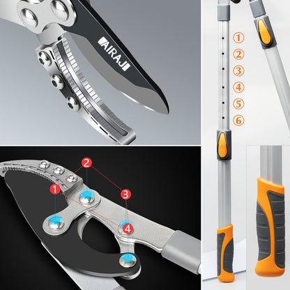 Extendable Garden Loppers – Long Reach Branch Cutter