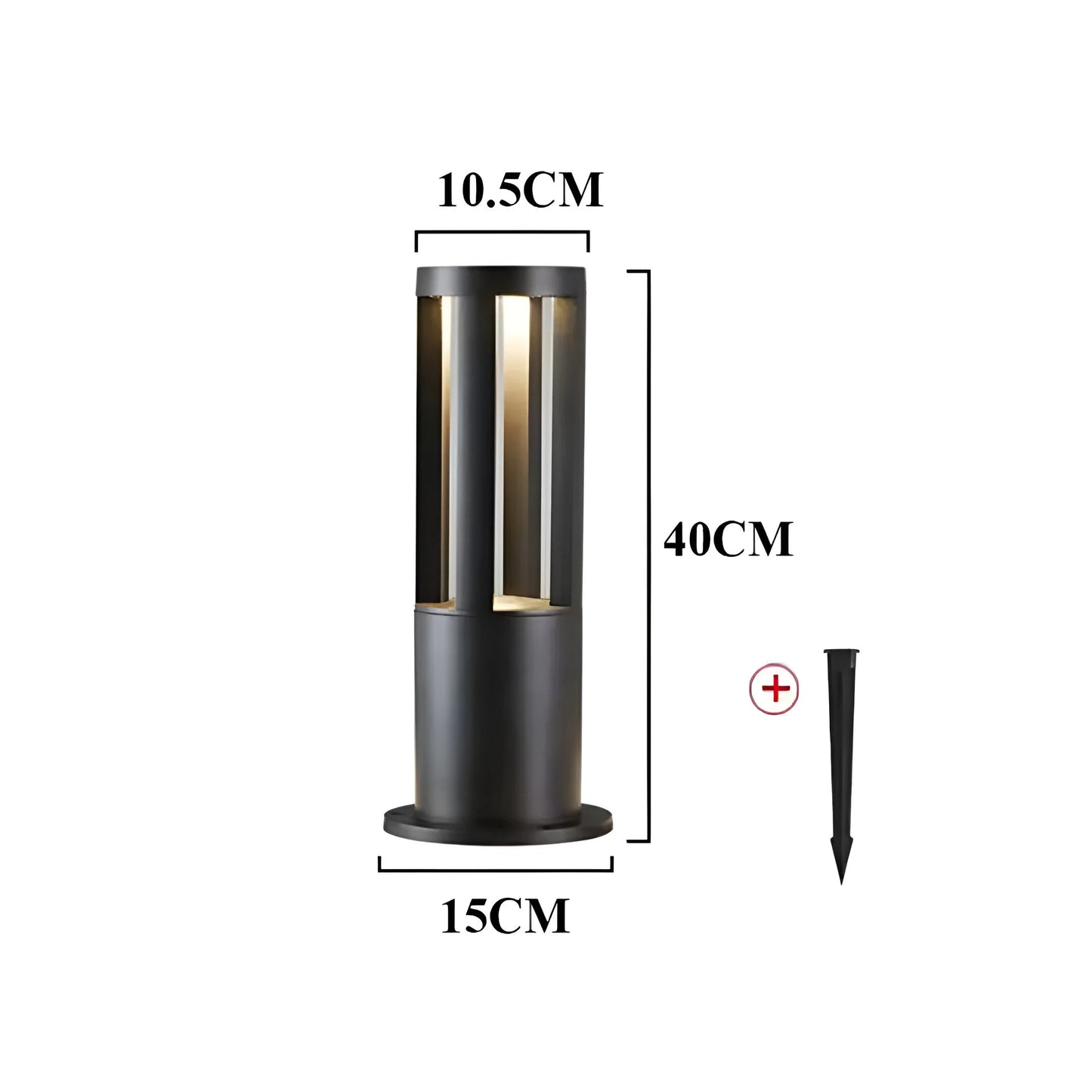 Outdoor LED Wall Light Nature Inspired Design