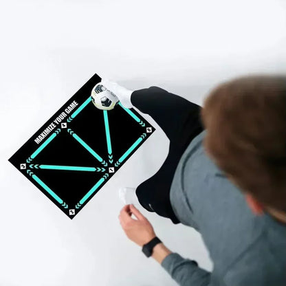 Soccer Training Mat + Pro Skills Video Program