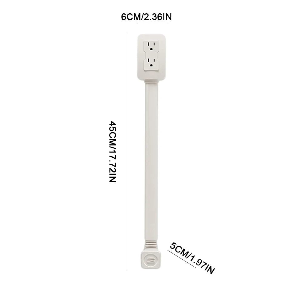 Multi-Port Power Outlet Extender with USB