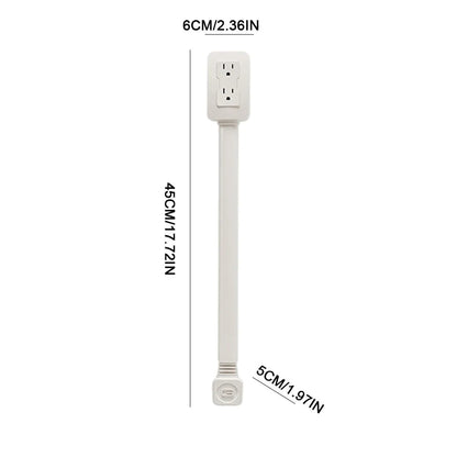 Multi-Port Power Outlet Extender with USB
