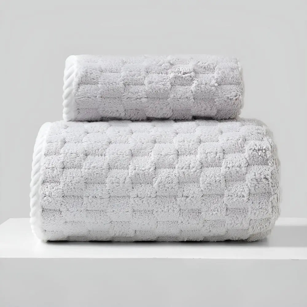 Soft Fleece Towels – 2 Pack